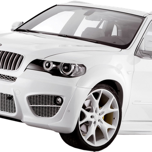 white BMW PNG image, free download