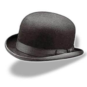 Bowler hat PNG