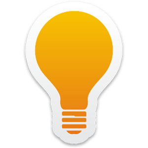 yellow logo bulb PNG image