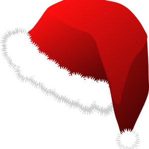 Christmas Santa Claus red hat PNG image