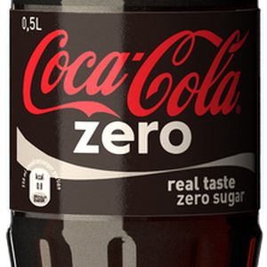 Coca Cola Zero bottle PNG image