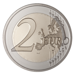 Coin 2 euro PNG image