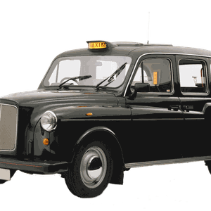 England London cab PNG