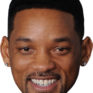 Will smith face PNG image