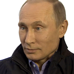 Vladimir Putin face PNG image