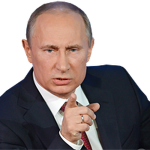 Vladimir Putin face PNG image
