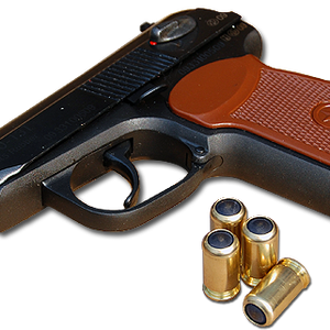 Makarov russian handgun PNG image