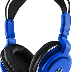 Blue headphones PNG image