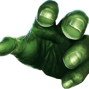 Hulk hand PNG