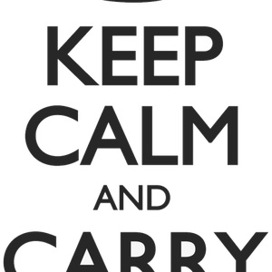 Keep Calm and carry on PNG
