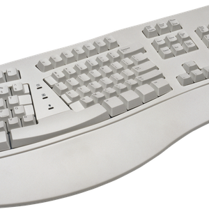 White keyboard PNG image