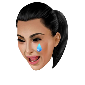 Crying Kim Kardashian PNG