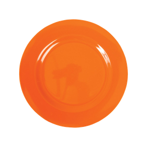 Ornage plate dish PNG image