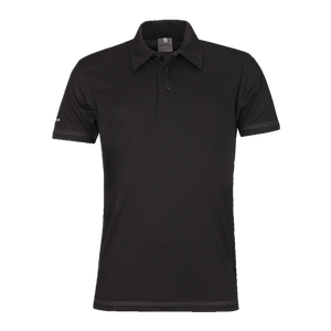 Black polo shirt PNG image
