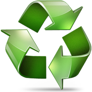 Recycle green icon PNG
