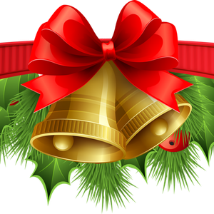Christmas ribbon PNG image