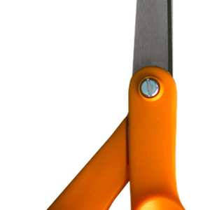 Orange scissors PNG image download