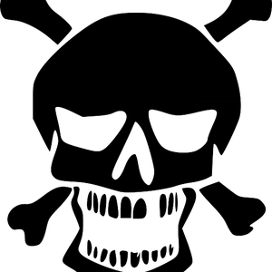 Skull logo PNG image