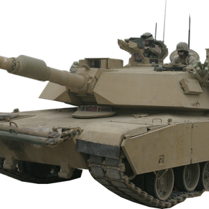 Abrams tank PNG image, armored tank