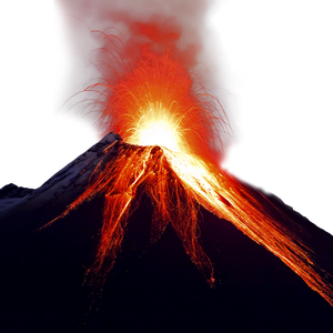Volcano PNG
