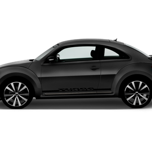 Black Volkswagen Beetle PNG car image