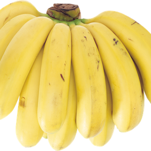 Several bananas PNG image