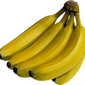 5 bananas PNG
