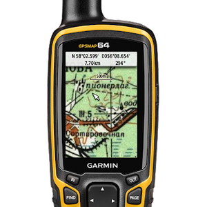 Garmin GPSmap 64 navigator PNG