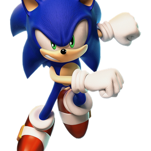 Sonic the Hedgehog running PNG